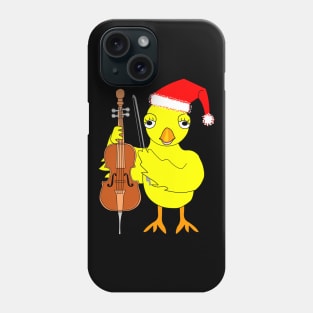 Santa Cap Cello Chick Phone Case