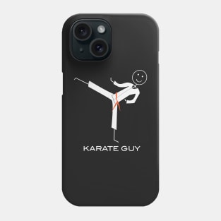 Funny Mens Orange Belt Karate Phone Case