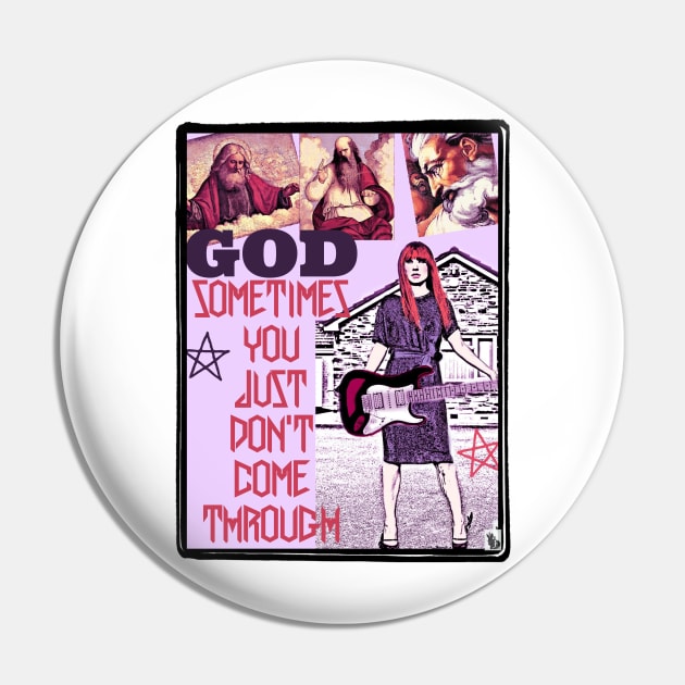 God Pin by RabbitWithFangs