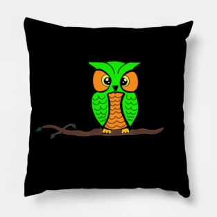 Cute Owl Design Pillow