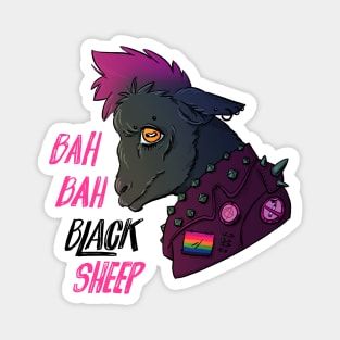 Bah Bah Black Sheep (Full Color) Magnet