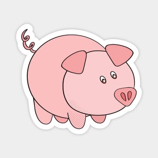 A cute little pig Magnet