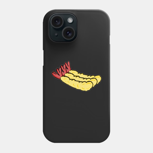 Tempura pack Phone Case by Uwaki