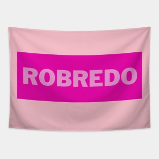 Pink Robredo Surname 2 Tapestry