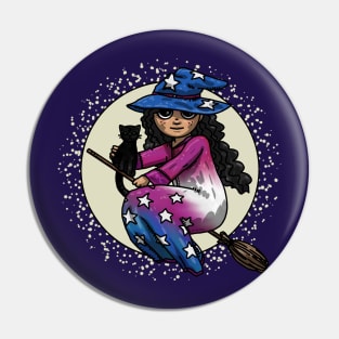 Trans Witch Pin