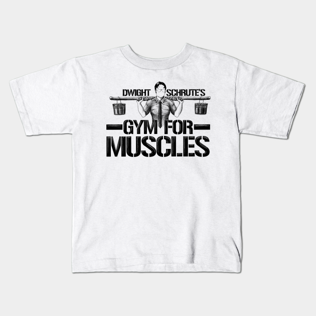 dwight schrute gym for muscles sweatshirt