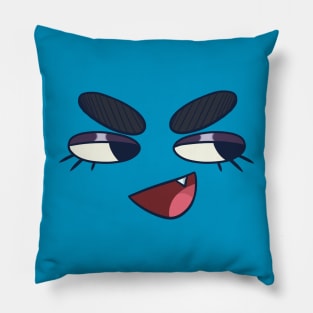 smiley face alternate 6 Pillow