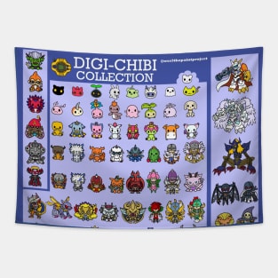 Digi Chibi Collection Tapestry