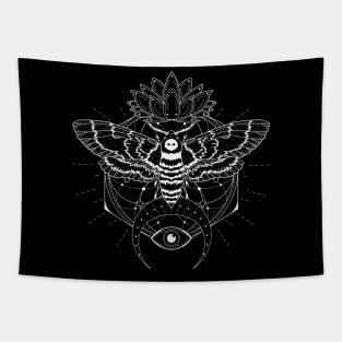 Death Moth - Acherontia Atropos Tapestry