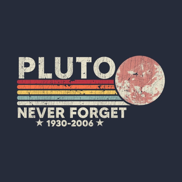 Never Forget Pluto - Funny Space, Science by AnKa Art