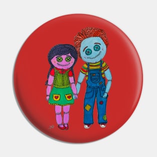 Rag Doll Love Pin