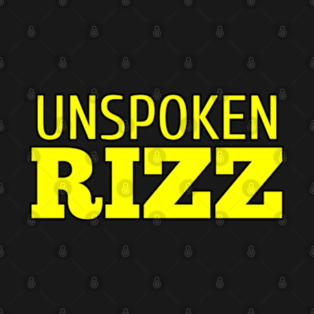 Unspoken Rizz Yellow Gold by MaystarUniverse