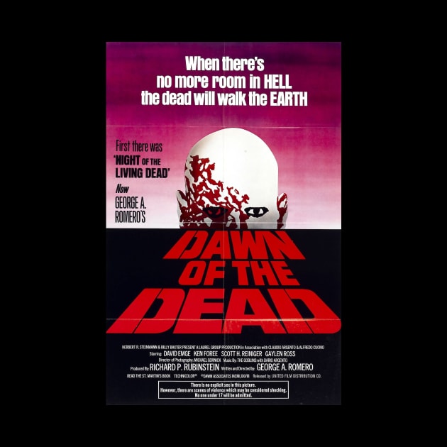 Dawn of the Dead 1978 Original Movie Poster by petersarkozi82@gmail.com