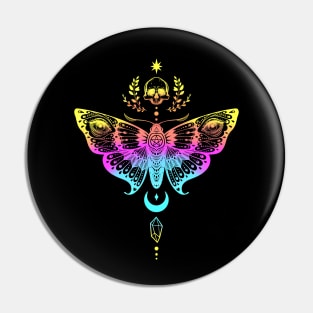 Night moth Pin