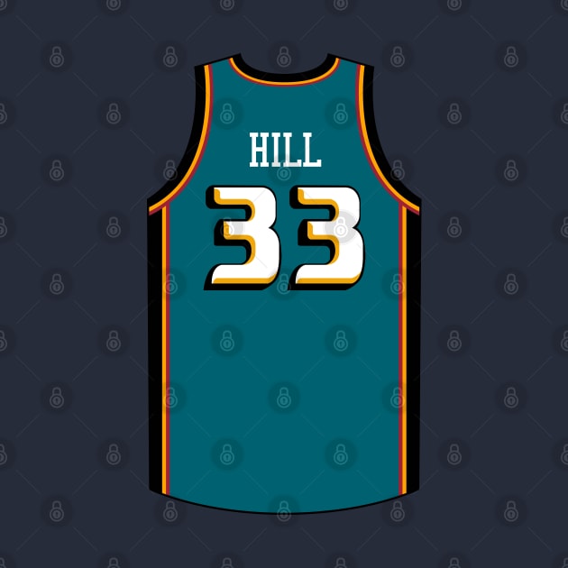 Grant Hill Detroit Jersey Qiangy by qiangdade