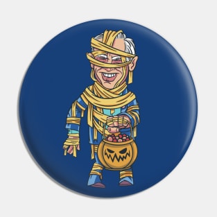 Mummy Joe Biden // Funny Trick or Treat Halloween Pin