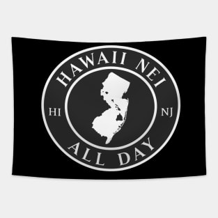 Roots Hawaii and New Jersey by Hawaii Nei All Day Tapestry