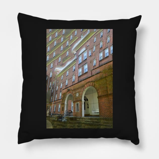 West Virginia Wesleyan College Pillow by ellenmueller