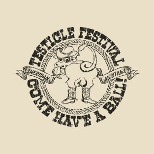 Sheridan Testicle Festival 1982 T-Shirt