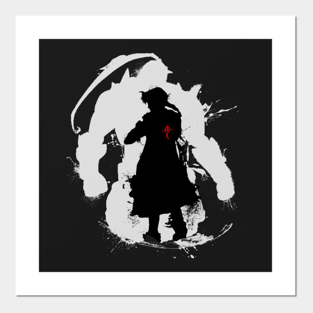 The Brothers Elric Fullmetal Alchemist Fullmetalalchemist Poster Und Kunst Teepublic De The best silhouettes for commercial use. teepublic