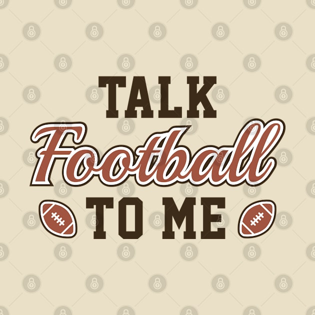 Talk Football To Me by VectorPlanet