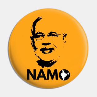 Narendra Modi Face Namo Again 2019 India BJP T-shirt Pin