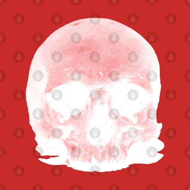 Skull Glowing Red by RaphaelWolf