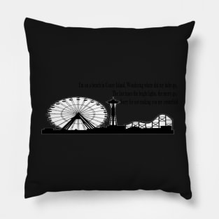 Coney Island Taylor Swift Lyrics Pillow