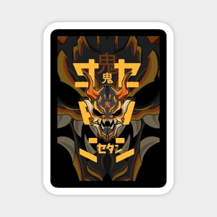 oni mask Magnet