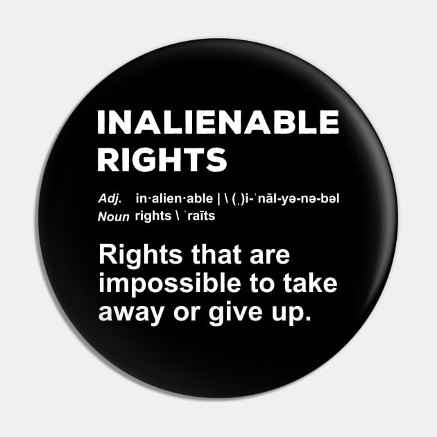 Inalienable Rights Definition Pin by DPattonPD