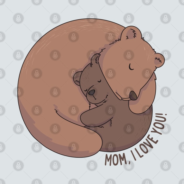 Bear Hugs: A Bond Between Mother and Cub by Art by Biyan