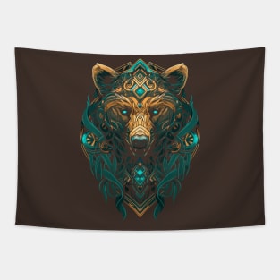 Totem Bear Tapestry