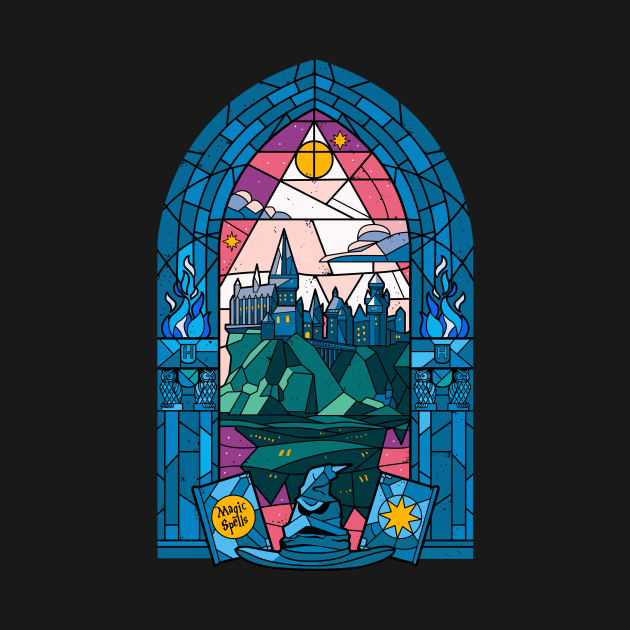 Stained Glass Castle by BER