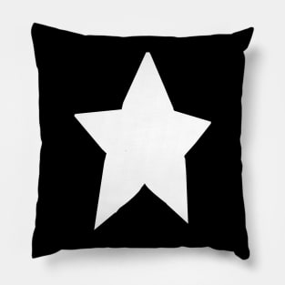 Minimal Chonk White Star Pillow