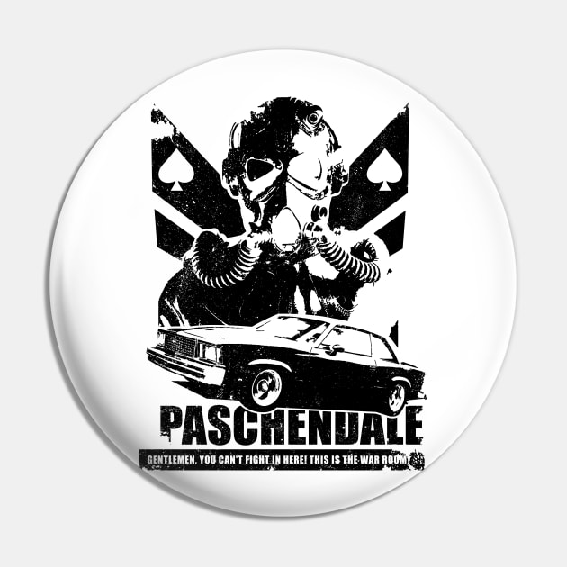 PASCHENDALE (BLACK) Pin by GhiniPig