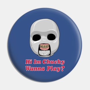 Child’s Play | Chucky Skull Pin