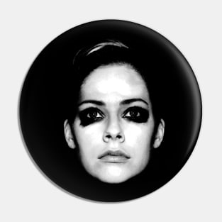 black and white avril lavigne Pin