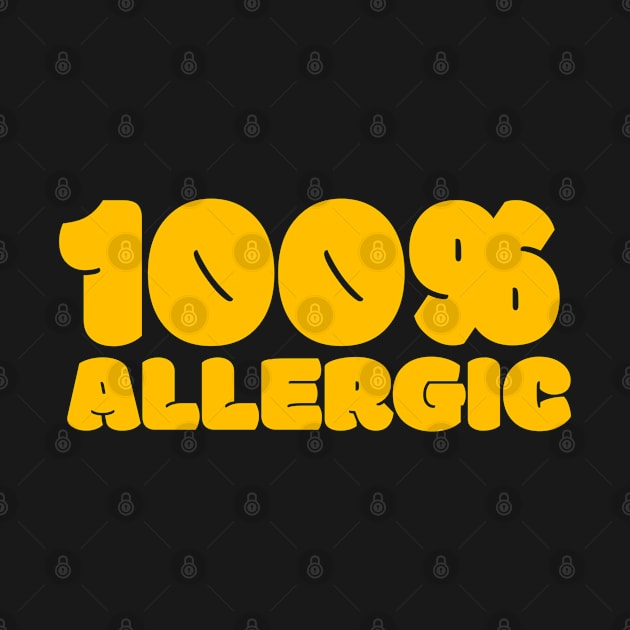 100% allergic by FromBerlinGift