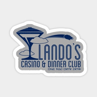 Lando's Casino and Dinner Club Magnet