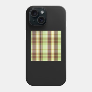 Autumn Aesthetic Conall 1 Hand Drawn Textured Plaid Pattern Phone Case