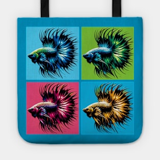 Crowntail Betta - Cool Tropical Fish Tote