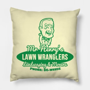 BottleRocket Mr Henry's Lawn Wranglers Pillow