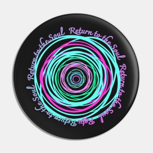 Return to the Soul,fluorescent color,arrow Pin