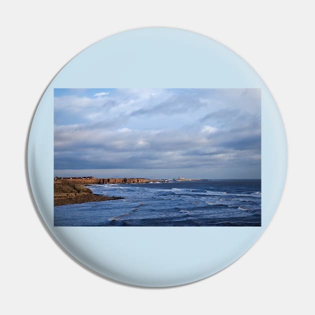 Northumbrian seascape Pin by Violaman