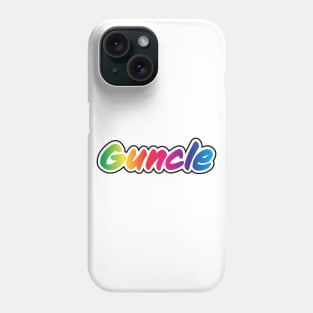 Gay Uncle T-Shirt | Guncle | Uncle Gift | Fun Uncle | Unisex - Men & Women's Tee | LGBT shirts Phone Case