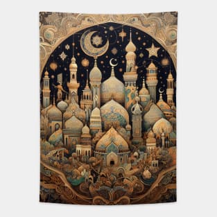 Islamic Grandeur Unveiled: Timeless Art, Floral Motifs, and Vibrant Ornaments Tapestry
