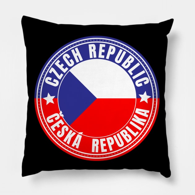 Czech Republic Pillow by footballomatic