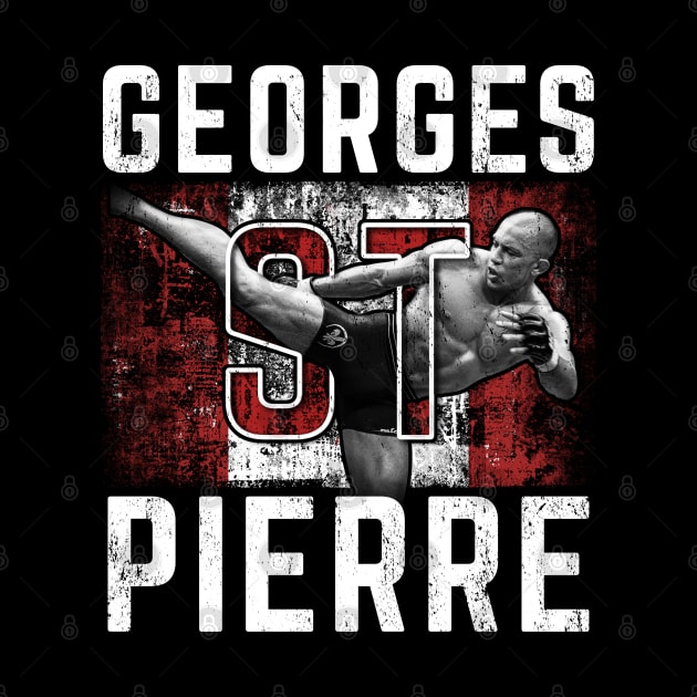 Georges St-Pierre UFC by MMAMerch