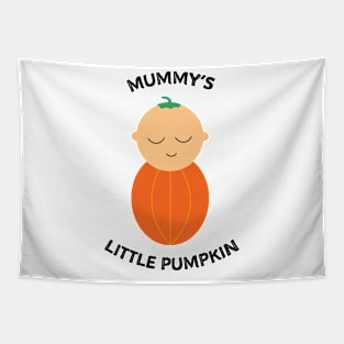 Mummy's Little Pumpkin Tapestry