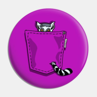 Lemur in my Pocket Pin